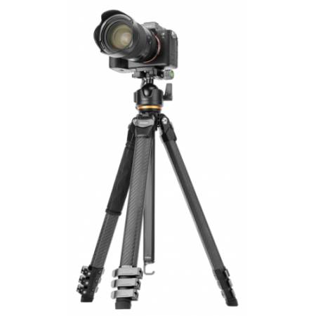 Fotopro Origin Plus - zestaw, statyw fotograficzny Carbon + głowica kulowa O-8H - przykład użycia